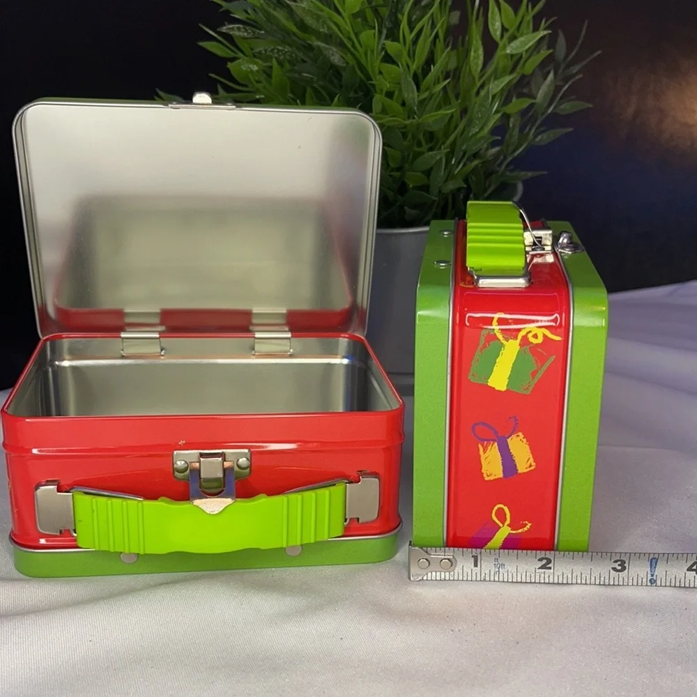🔥 SALE Christmas Mini Lunch Tins set of 2
